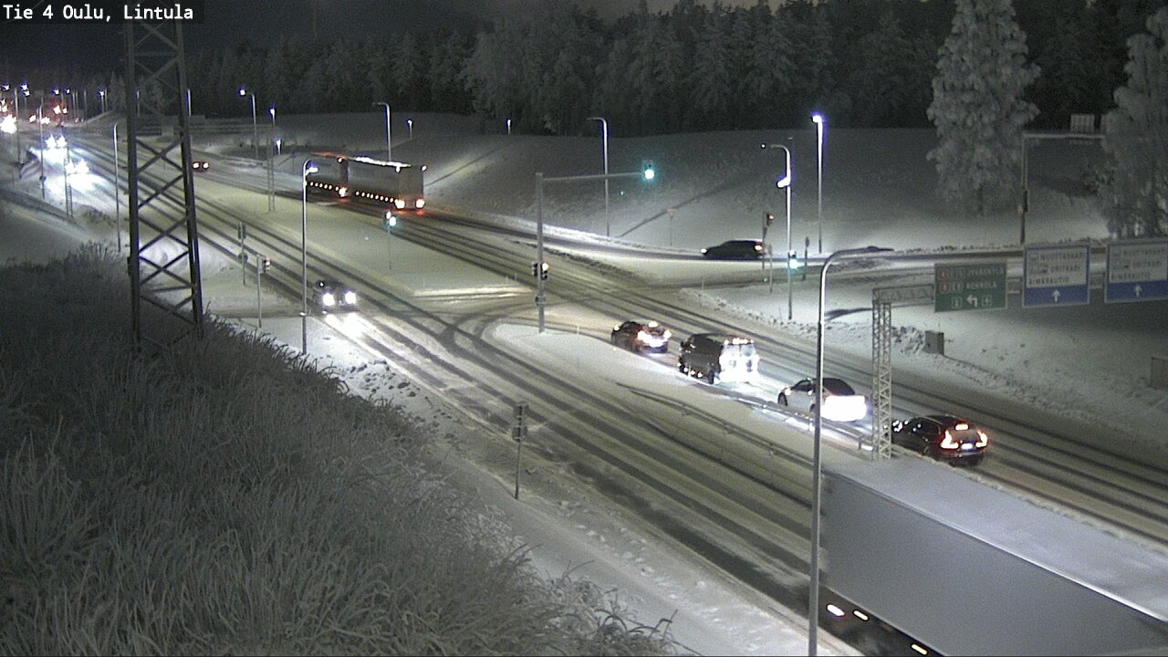 Kelikamerat Kuva Tie 4 Oulu, Lintula, Oulu, Pohjois-Pohjanmaa