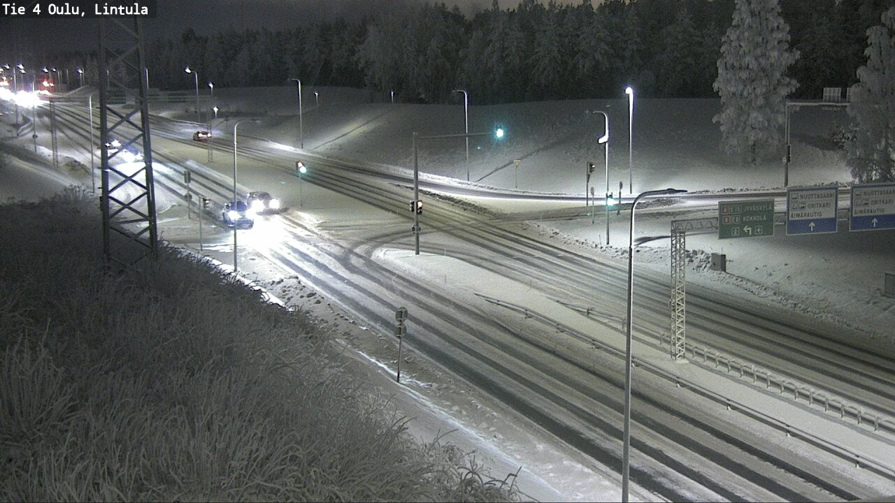 Kelikamerat Kuva Tie 4 Oulu, Lintula, Oulu, Pohjois-Pohjanmaa