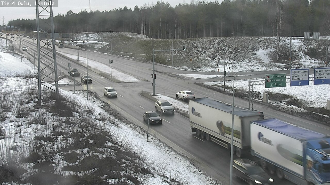 Kelikamerat Kuva Tie 4 Oulu, Lintula, Oulu, Pohjois-Pohjanmaa