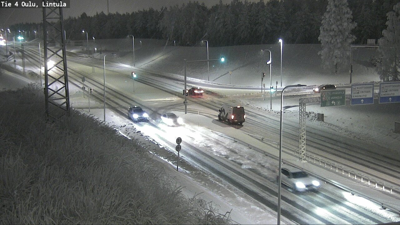 Kelikamerat Kuva Tie 4 Oulu, Lintula, Oulu, Pohjois-Pohjanmaa