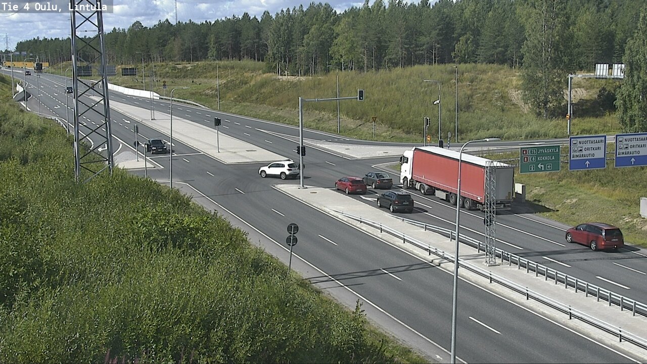 Kelikamerat Kuva Tie 4 Oulu, Lintula, Oulu, Pohjois-Pohjanmaa
