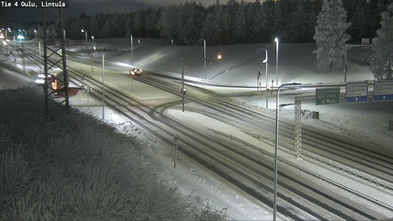 Kelikamerat Kuva Tie 4 Oulu, Lintula, Oulu, Pohjois-Pohjanmaa