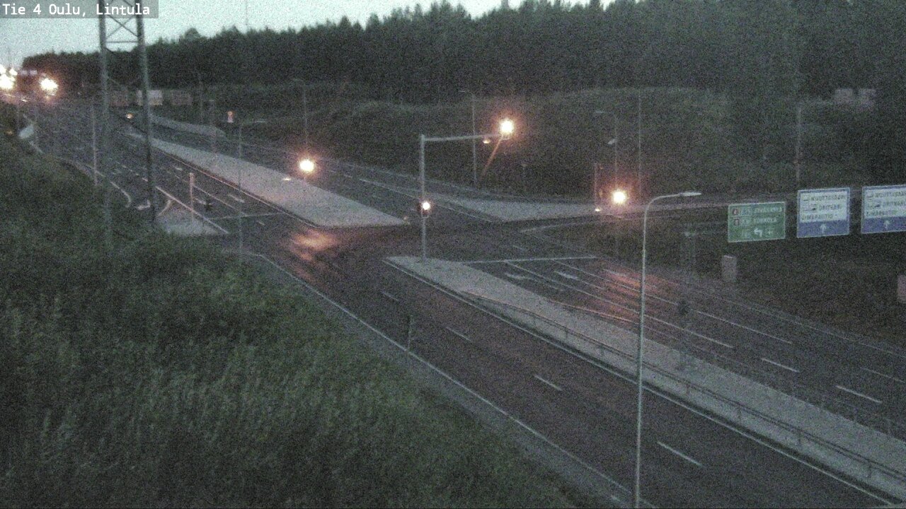 Kelikamerat Kuva Tie 4 Oulu, Lintula, Oulu, Pohjois-Pohjanmaa