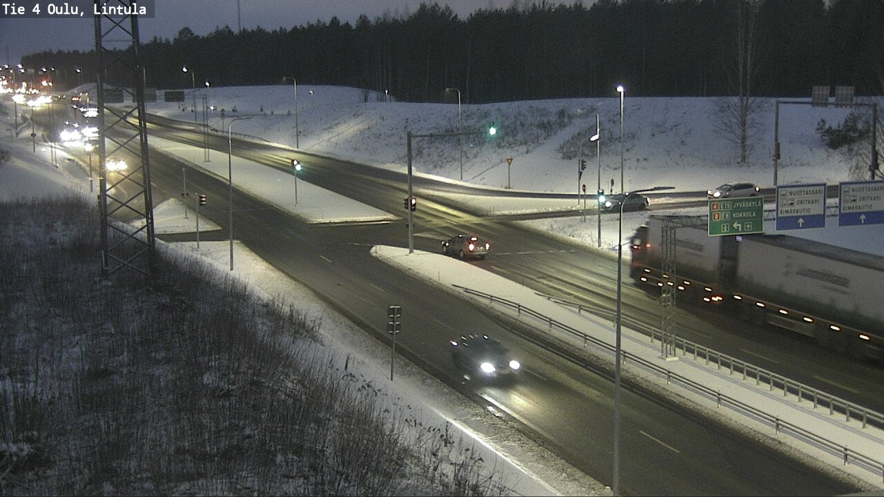 Kelikamerat Kuva Tie 4 Oulu, Lintula, Oulu, Pohjois-Pohjanmaa