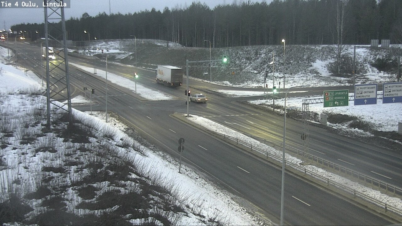 Kelikamerat Kuva Tie 4 Oulu, Lintula, Oulu, Pohjois-Pohjanmaa