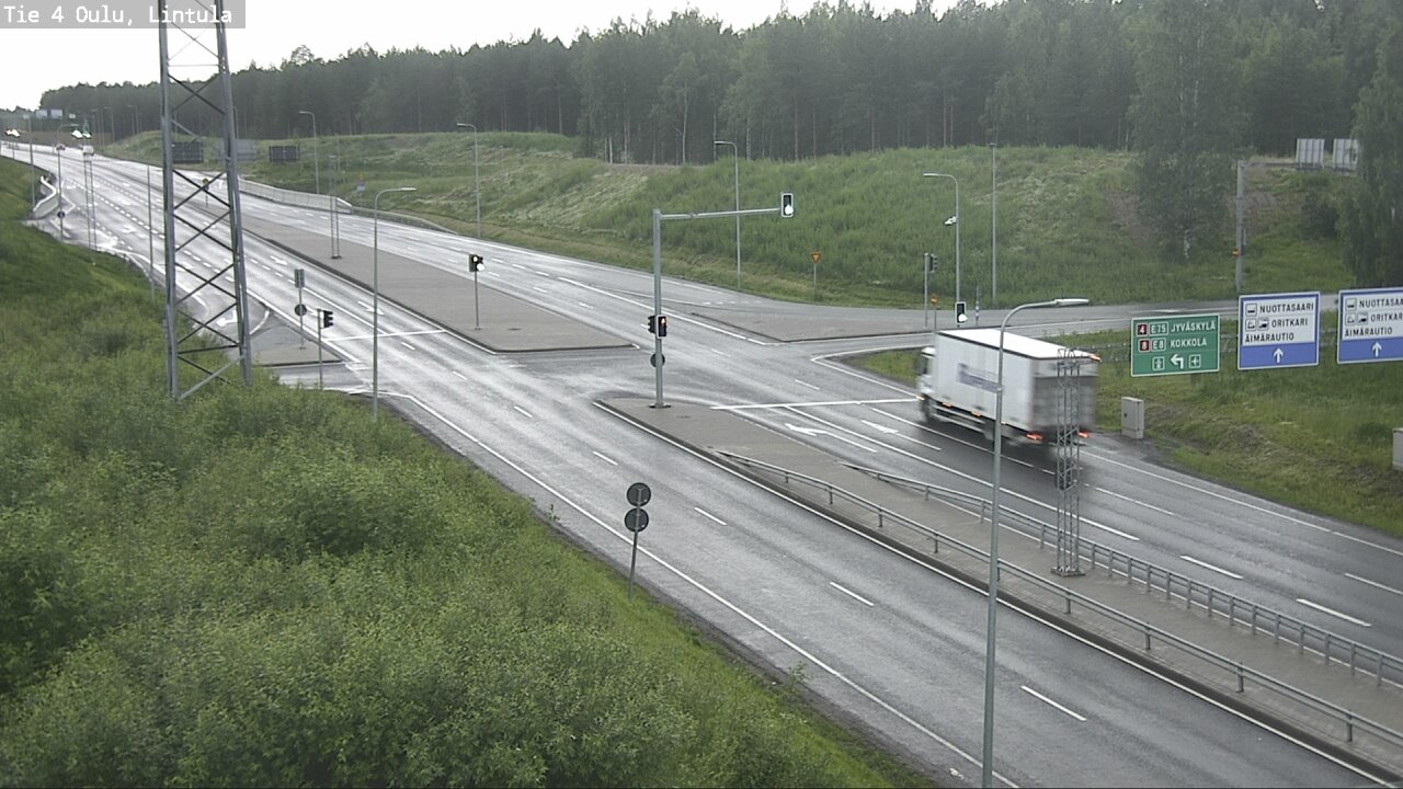 Kelikamerat Kuva Tie 4 Oulu, Lintula, Oulu, Pohjois-Pohjanmaa