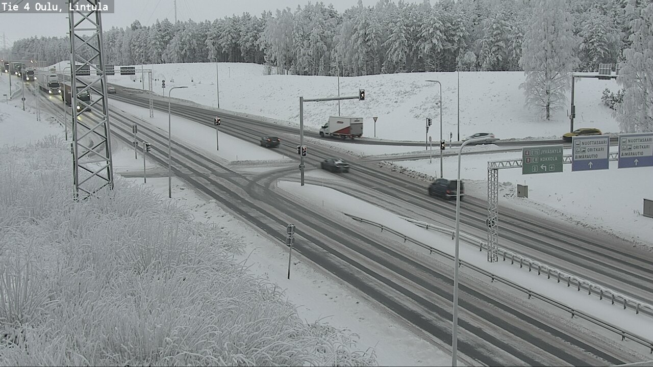 Kelikamerat Kuva Tie 4 Oulu, Lintula, Oulu, Pohjois-Pohjanmaa