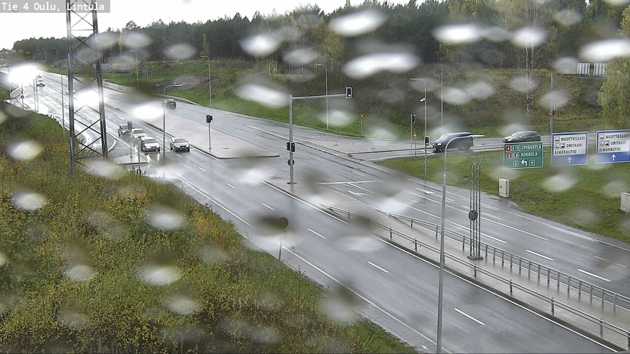 Weather Camera Image Väg 4 Uleåborg, Lintula, Oulu, Pohjois-Pohjanmaa