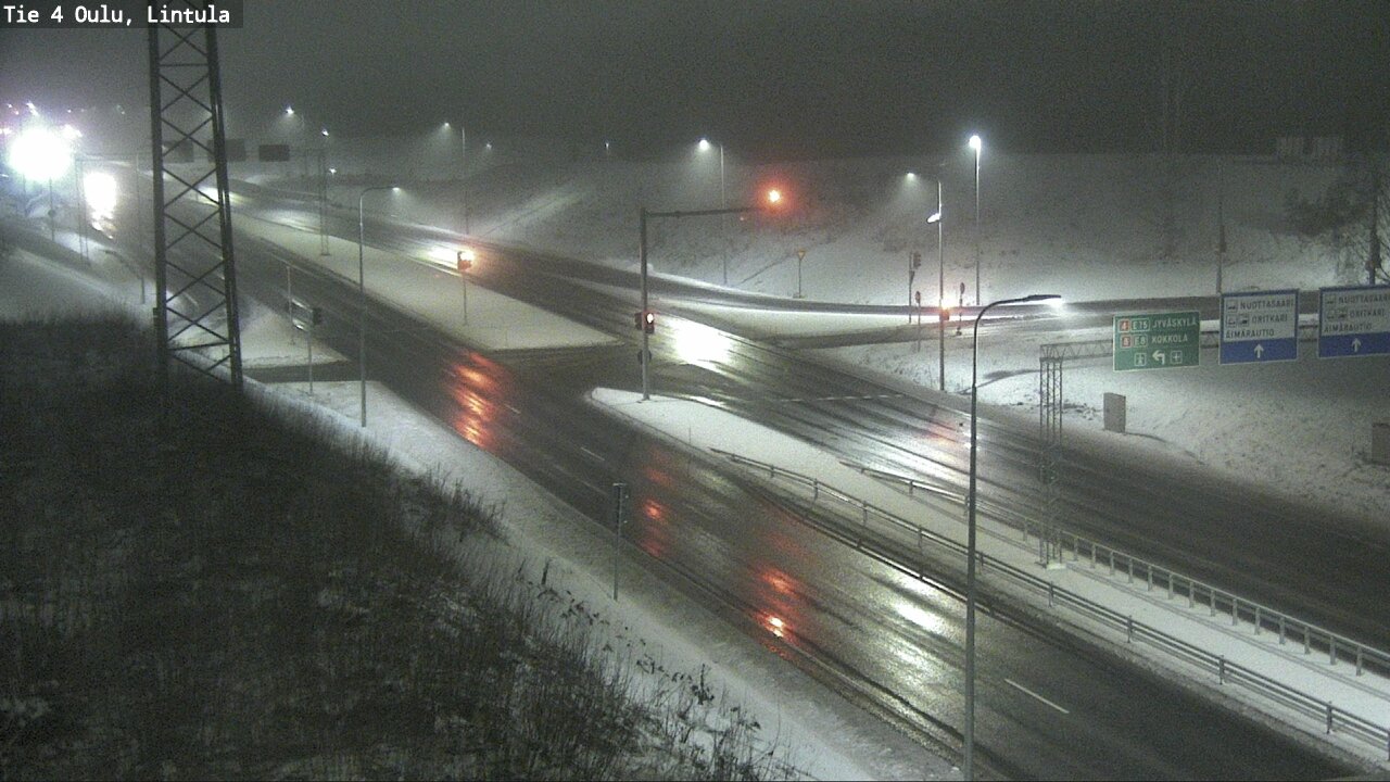 Kelikamerat Kuva Tie 4 Oulu, Lintula, Oulu, Pohjois-Pohjanmaa