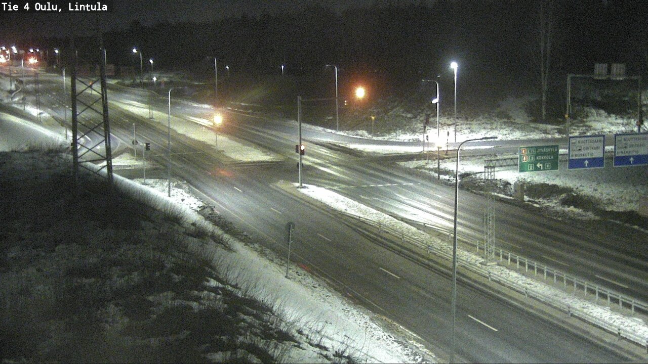 Kelikamerat Kuva Tie 4 Oulu, Lintula, Oulu, Pohjois-Pohjanmaa