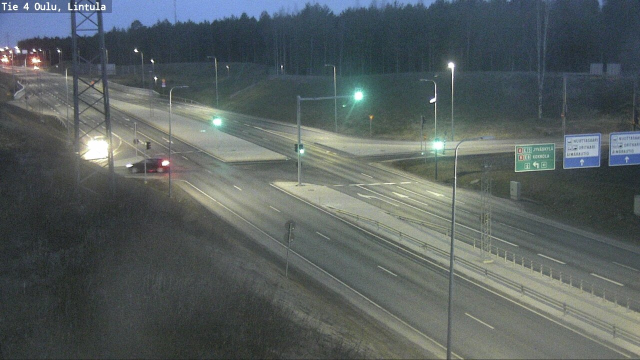 Kelikamerat Kuva Tie 4 Oulu, Lintula, Oulu, Pohjois-Pohjanmaa