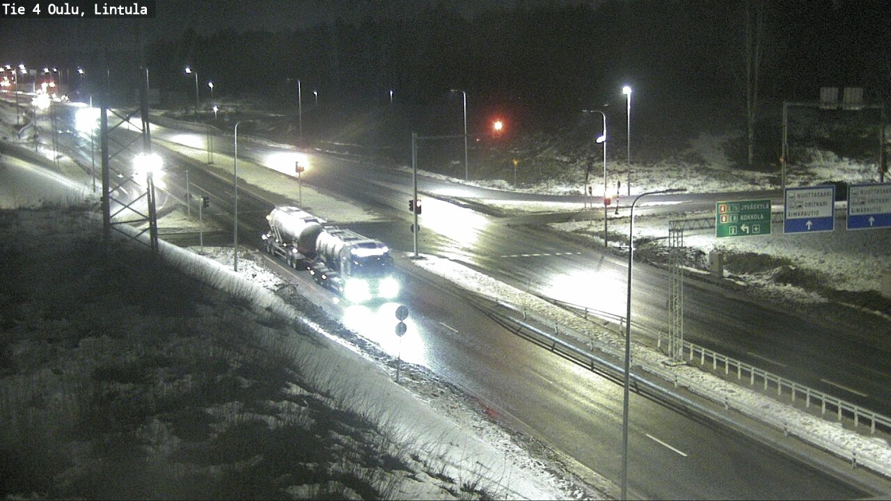 Kelikamerat Kuva Tie 4 Oulu, Lintula, Oulu, Pohjois-Pohjanmaa