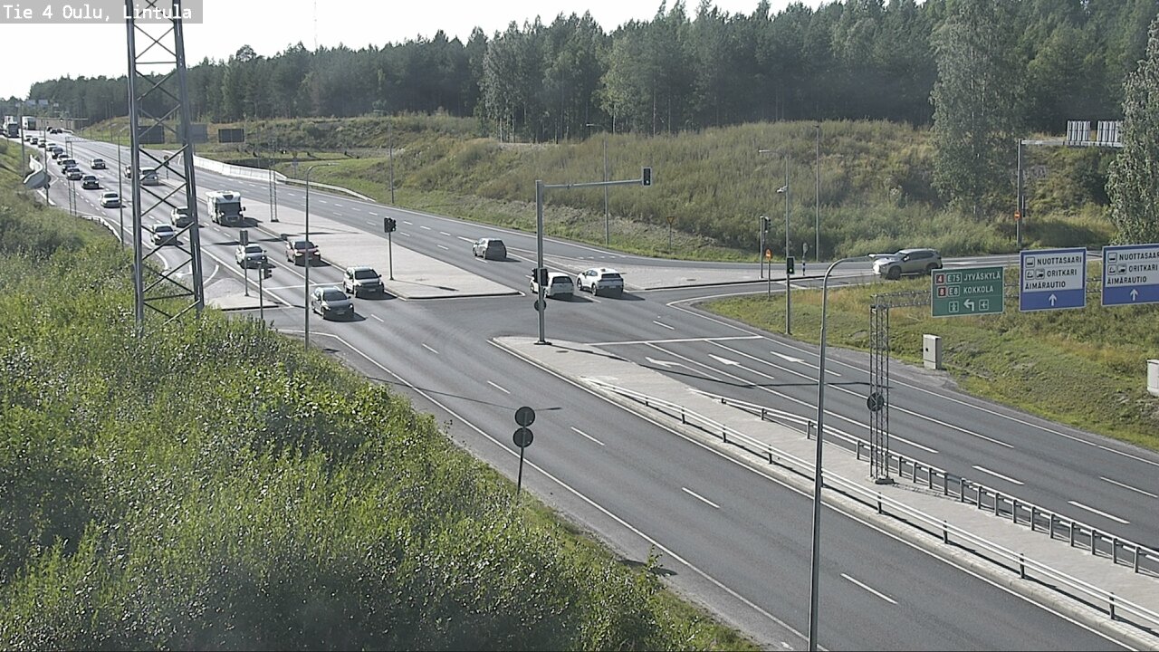 Kelikamerat Kuva Tie 4 Oulu, Lintula, Oulu, Pohjois-Pohjanmaa