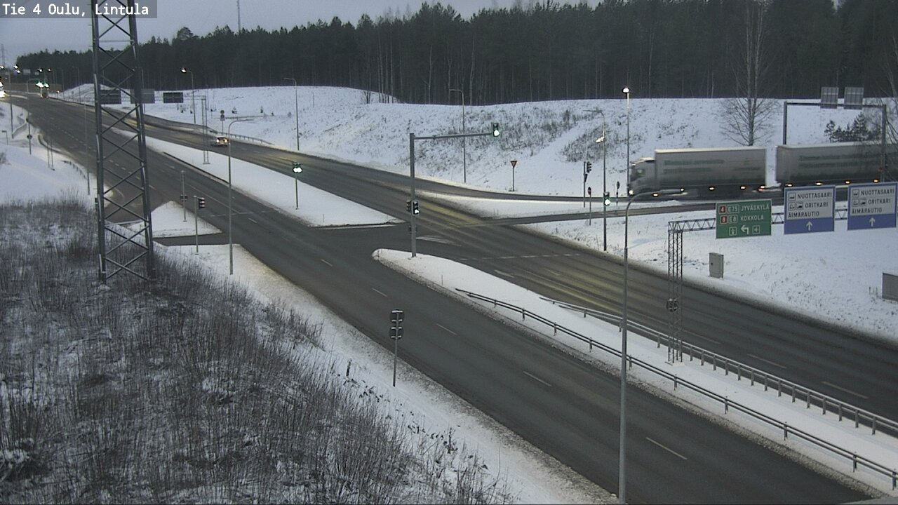 Kelikamerat Kuva Tie 4 Oulu, Lintula, Oulu, Pohjois-Pohjanmaa