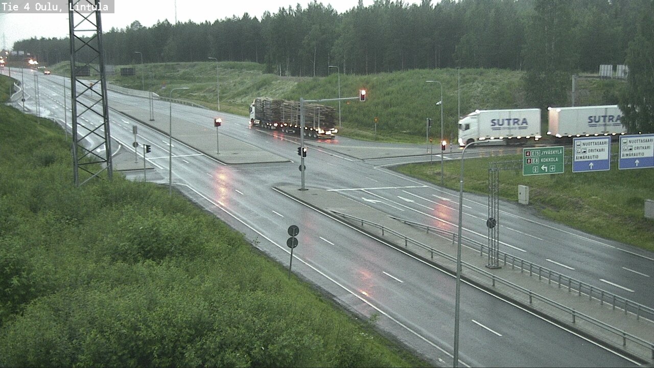 Kelikamerat Kuva Tie 4 Oulu, Lintula, Oulu, Pohjois-Pohjanmaa