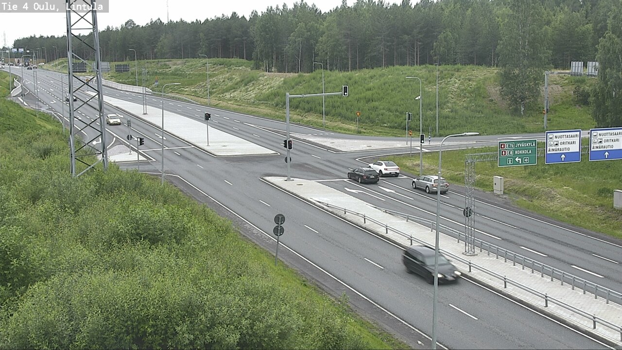 Kelikamerat Kuva Tie 4 Oulu, Lintula, Oulu, Pohjois-Pohjanmaa