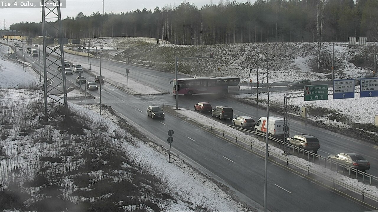 Kelikamerat Kuva Tie 4 Oulu, Lintula, Oulu, Pohjois-Pohjanmaa