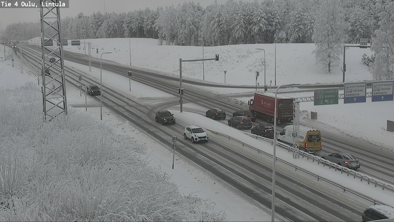 Kelikamerat Kuva Tie 4 Oulu, Lintula, Oulu, Pohjois-Pohjanmaa