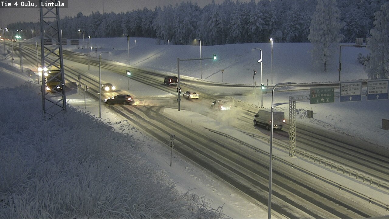 Kelikamerat Kuva Tie 4 Oulu, Lintula, Oulu, Pohjois-Pohjanmaa