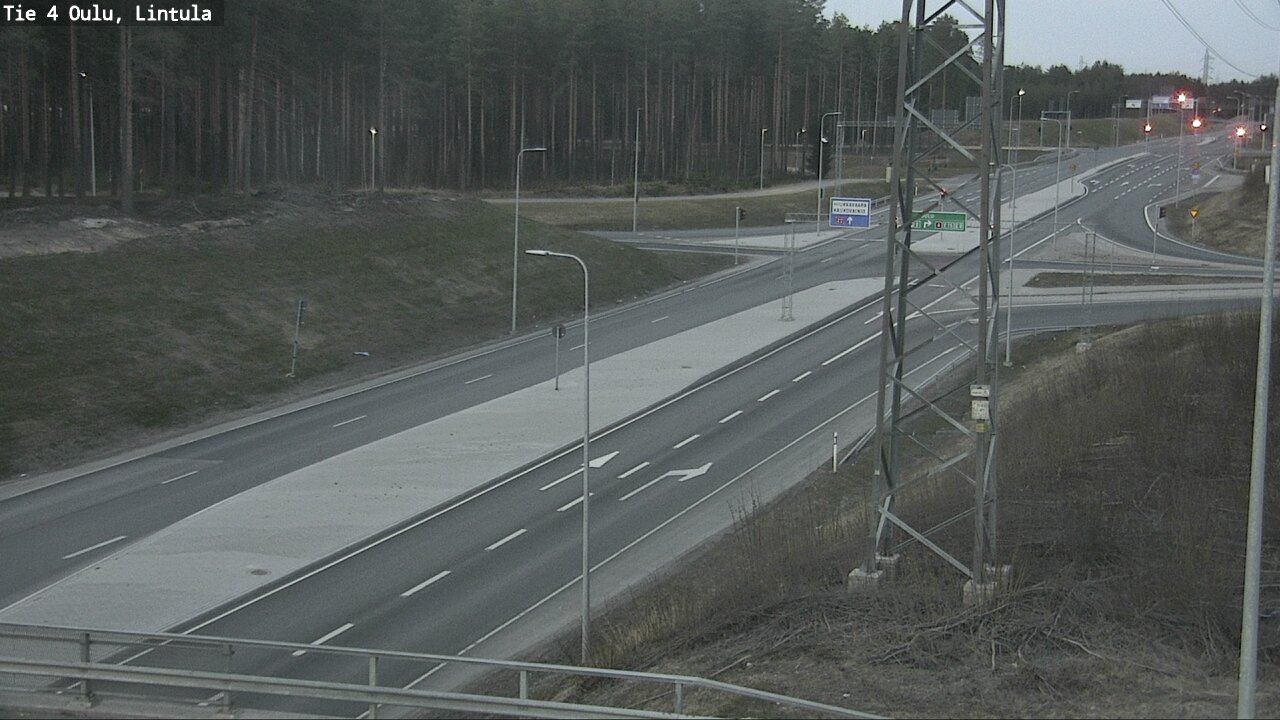 Kelikamerat Kuva Tie 4 Oulu, Lintula, Oulu, Pohjois-Pohjanmaa