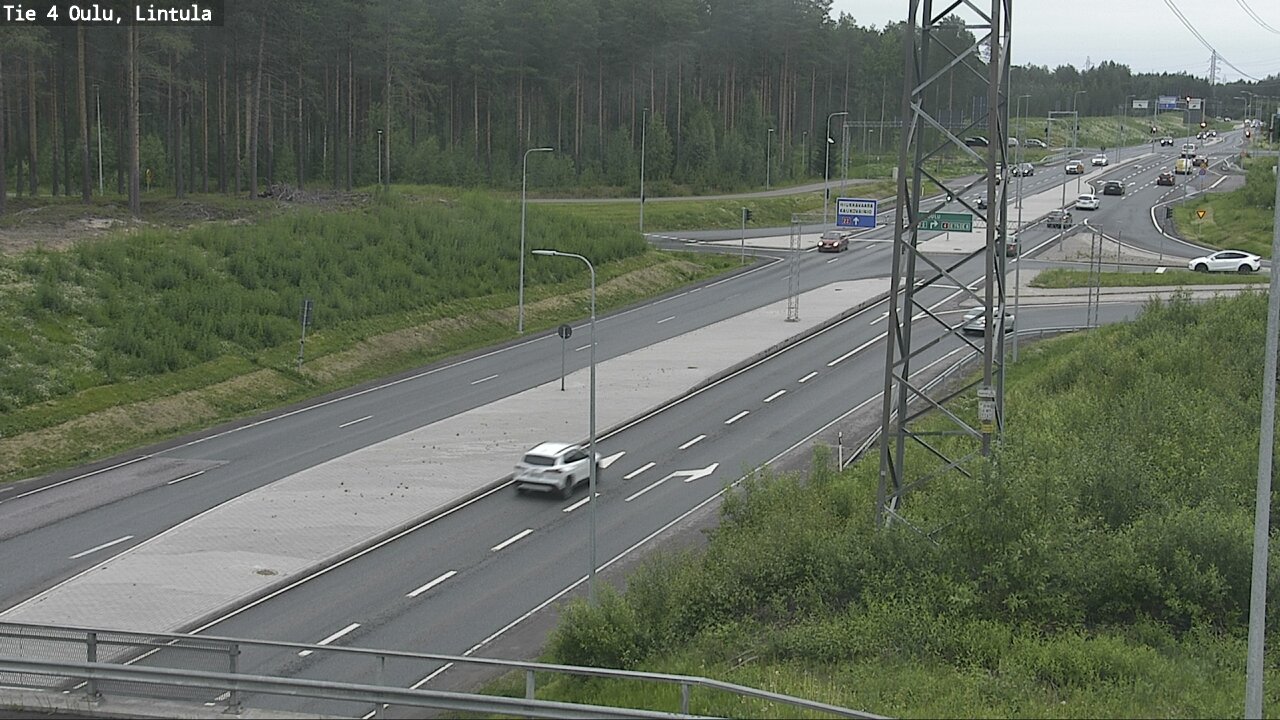 Kelikamerat Kuva Tie 4 Oulu, Lintula, Oulu, Pohjois-Pohjanmaa