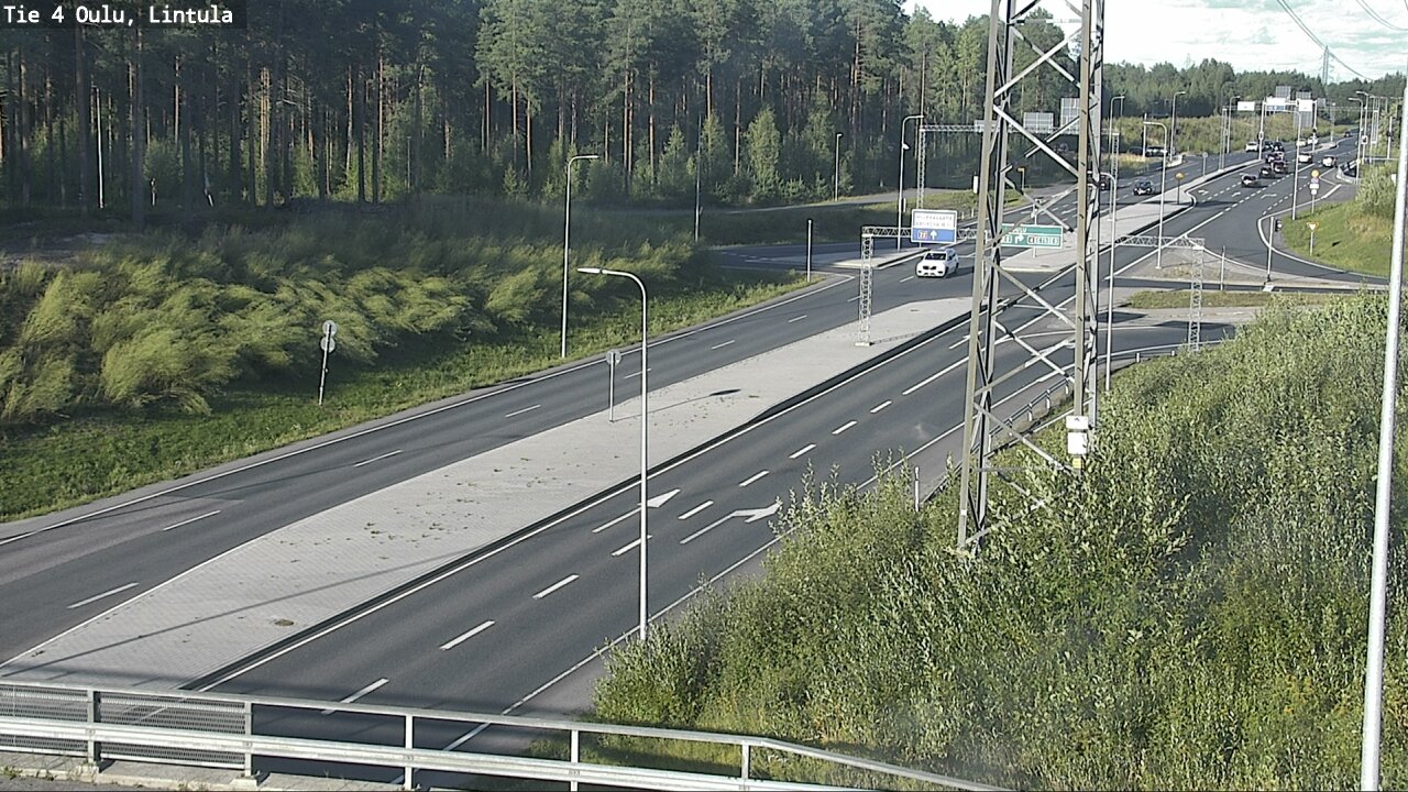 Kelikamerat Kuva Tie 4 Oulu, Lintula, Oulu, Pohjois-Pohjanmaa