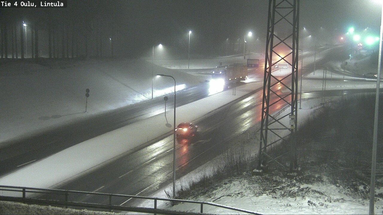 Kelikamerat Kuva Tie 4 Oulu, Lintula, Oulu, Pohjois-Pohjanmaa