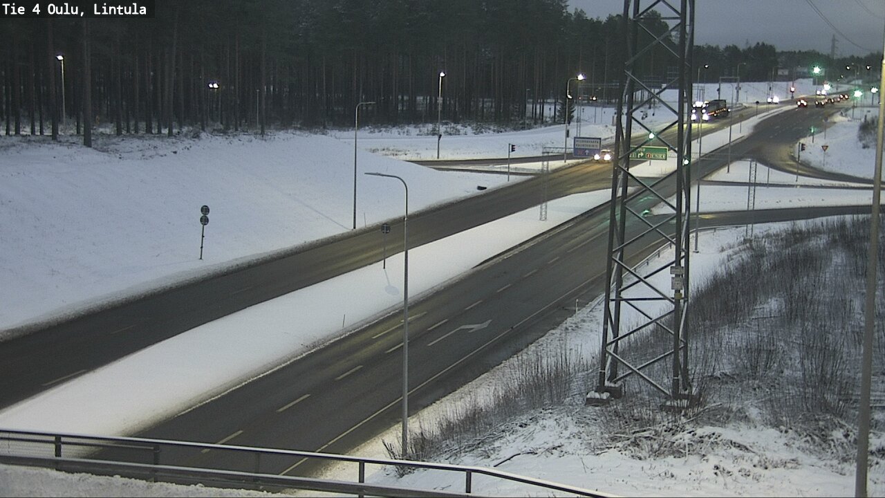 Kelikamerat Kuva Tie 4 Oulu, Lintula, Oulu, Pohjois-Pohjanmaa