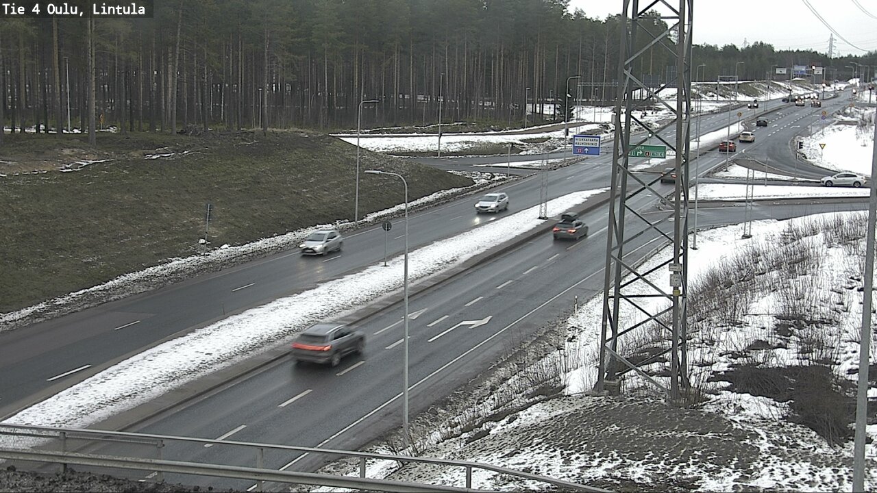Kelikamerat Kuva Tie 4 Oulu, Lintula, Oulu, Pohjois-Pohjanmaa