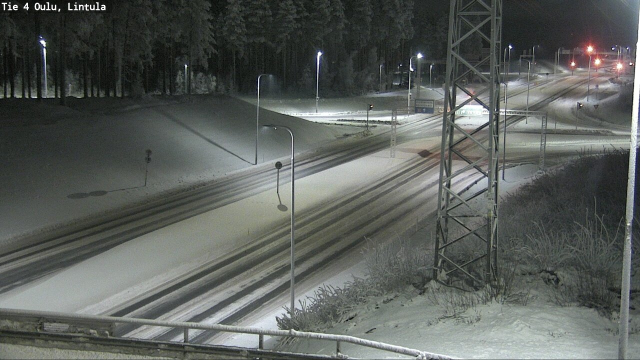 Kelikamerat Kuva Tie 4 Oulu, Lintula, Oulu, Pohjois-Pohjanmaa