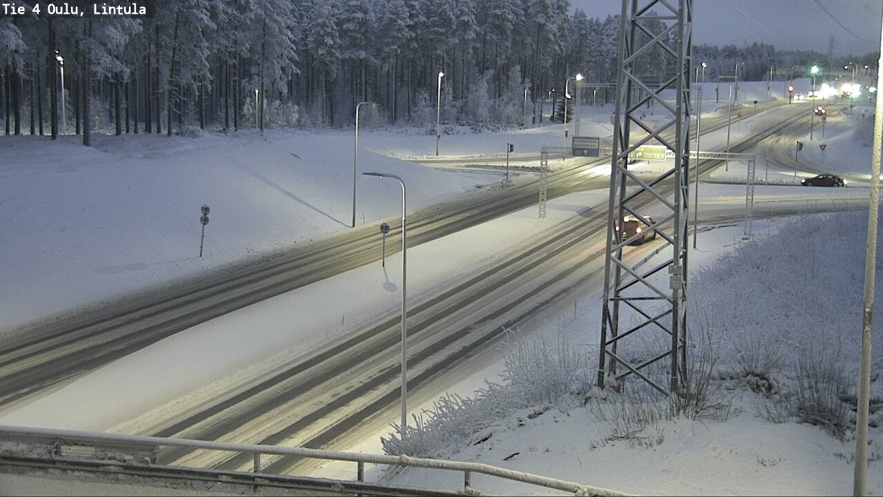 Kelikamerat Kuva Tie 4 Oulu, Lintula, Oulu, Pohjois-Pohjanmaa
