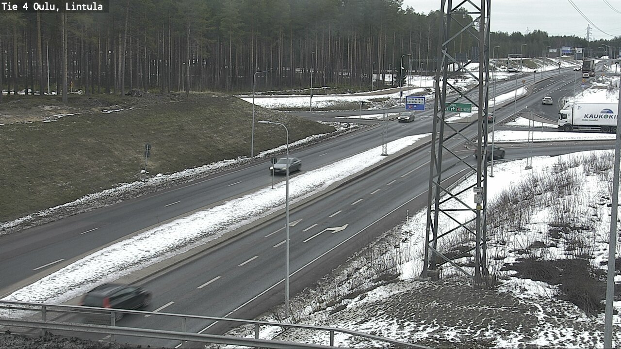 Kelikamerat Kuva Tie 4 Oulu, Lintula, Oulu, Pohjois-Pohjanmaa