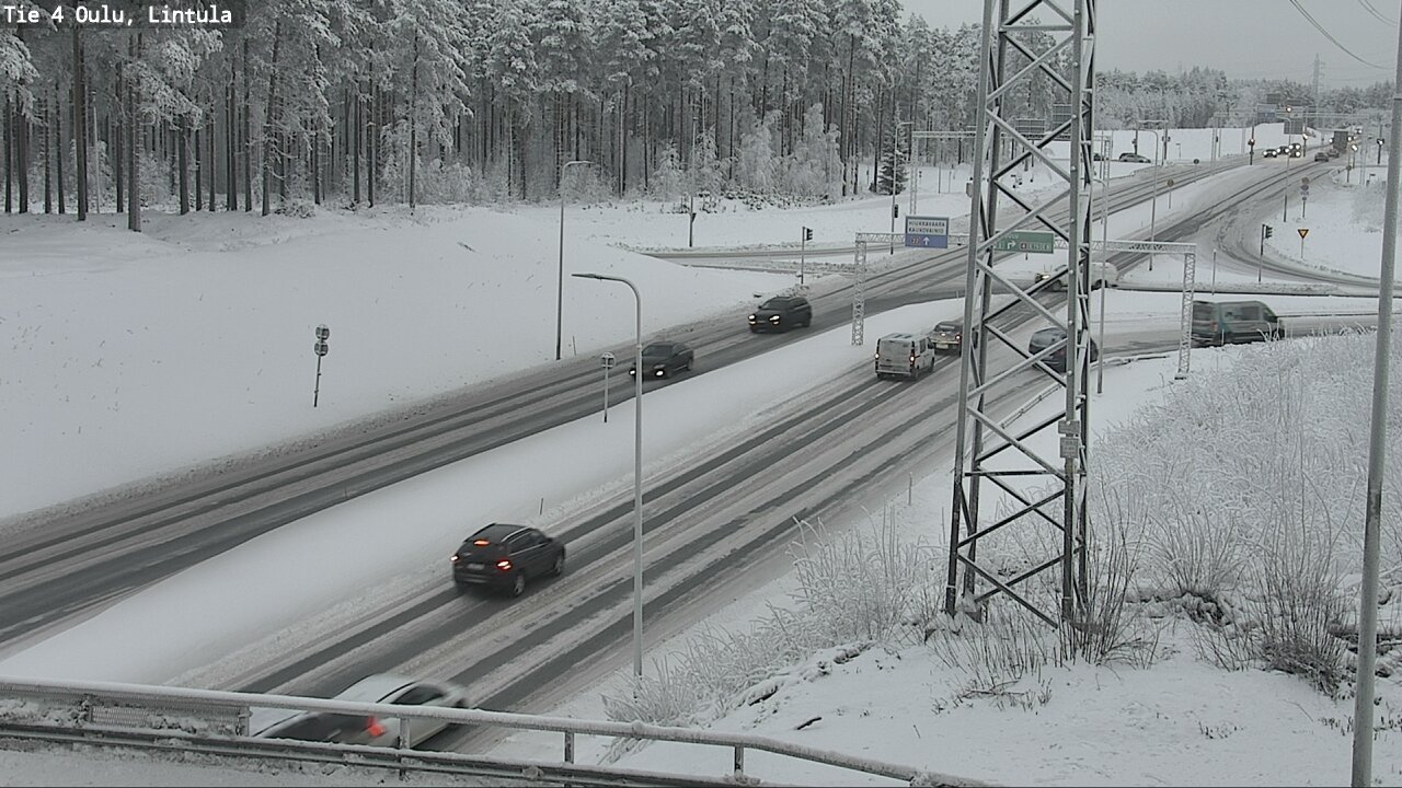 Kelikamerat Kuva Tie 4 Oulu, Lintula, Oulu, Pohjois-Pohjanmaa