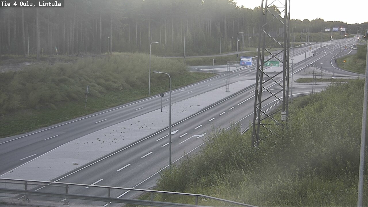 Kelikamerat Kuva Tie 4 Oulu, Lintula, Oulu, Pohjois-Pohjanmaa