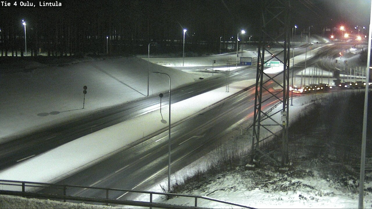 Kelikamerat Kuva Tie 4 Oulu, Lintula, Oulu, Pohjois-Pohjanmaa