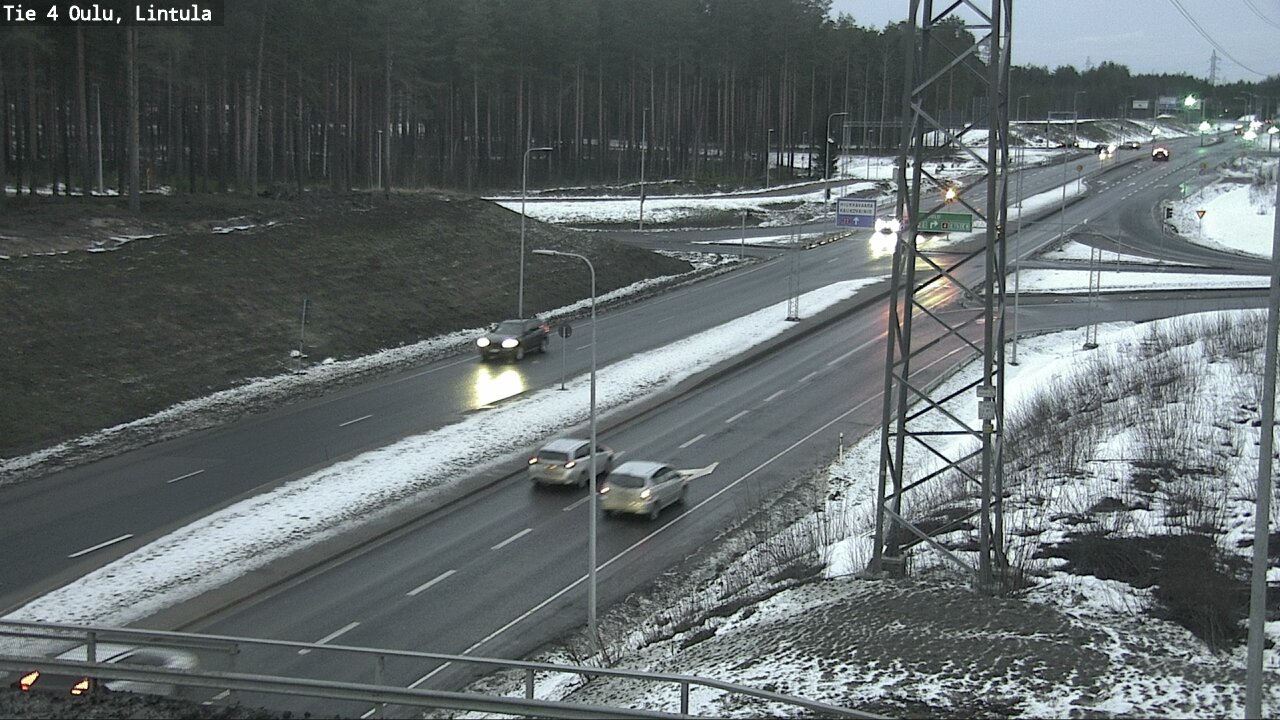 Kelikamerat Kuva Tie 4 Oulu, Lintula, Oulu, Pohjois-Pohjanmaa