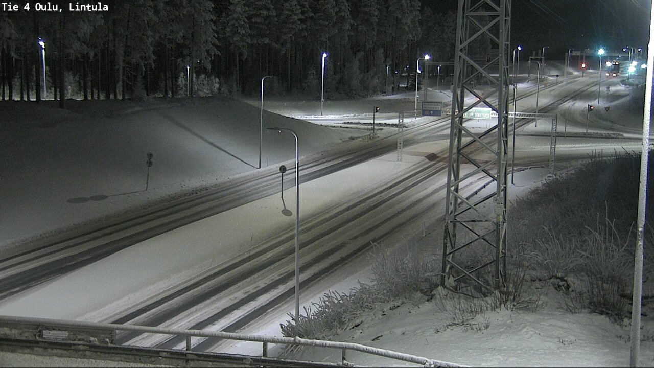 Kelikamerat Kuva Tie 4 Oulu, Lintula, Oulu, Pohjois-Pohjanmaa