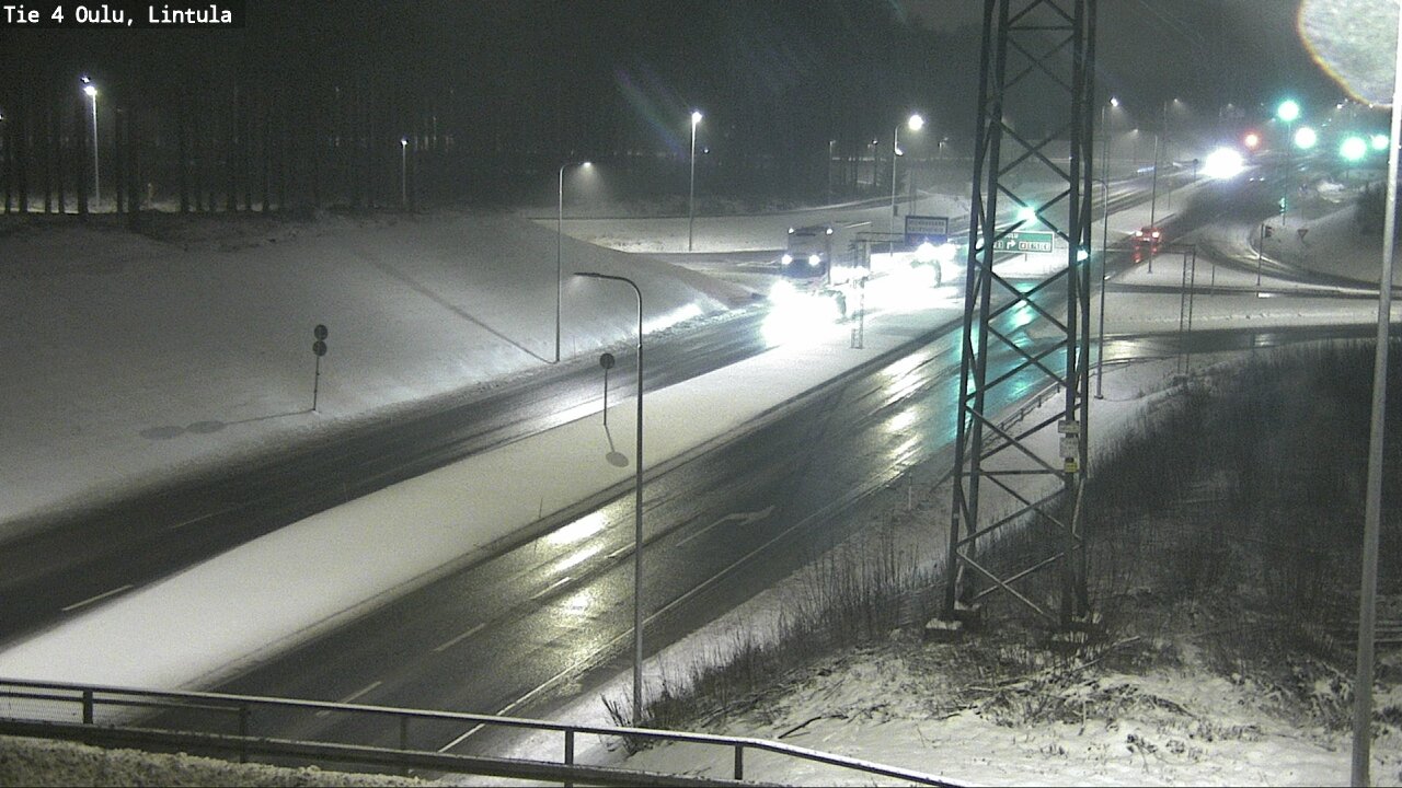 Kelikamerat Kuva Tie 4 Oulu, Lintula, Oulu, Pohjois-Pohjanmaa