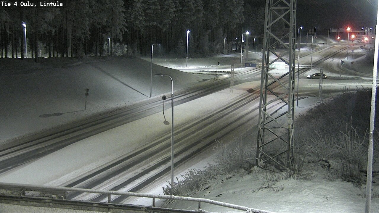 Kelikamerat Kuva Tie 4 Oulu, Lintula, Oulu, Pohjois-Pohjanmaa