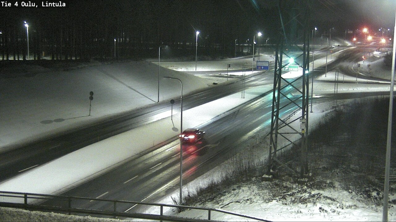 Kelikamerat Kuva Tie 4 Oulu, Lintula, Oulu, Pohjois-Pohjanmaa