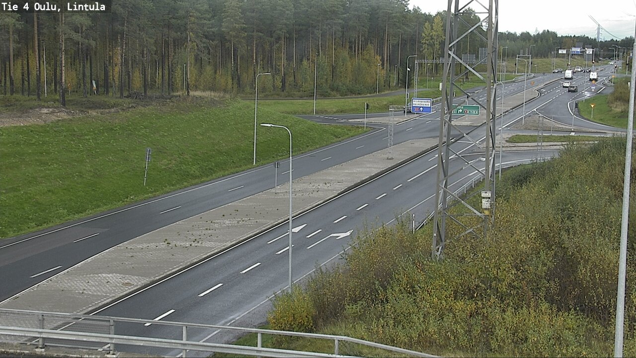Kelikamerat Kuva Tie 4 Oulu, Lintula, Oulu, Pohjois-Pohjanmaa
