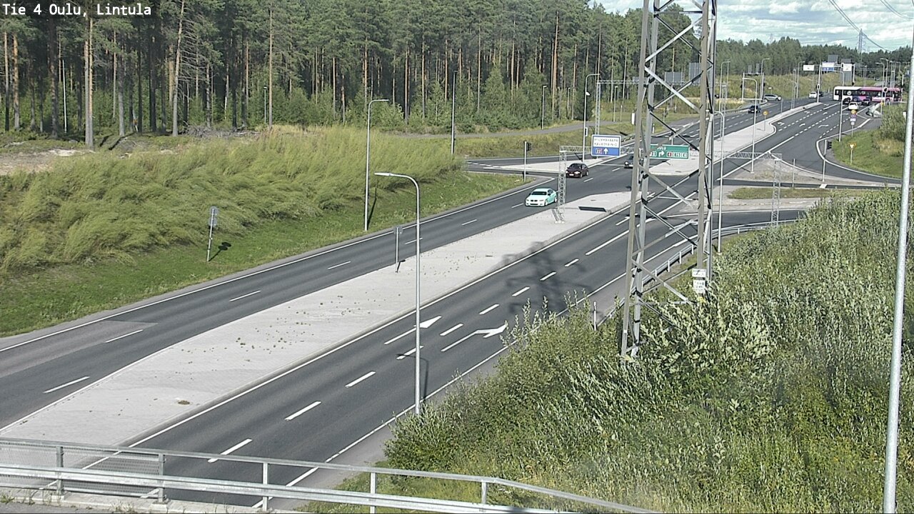 Kelikamerat Kuva Tie 4 Oulu, Lintula, Oulu, Pohjois-Pohjanmaa