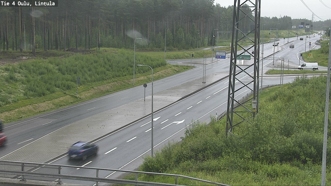 Kelikamerat Kuva Tie 4 Oulu, Lintula, Oulu, Pohjois-Pohjanmaa