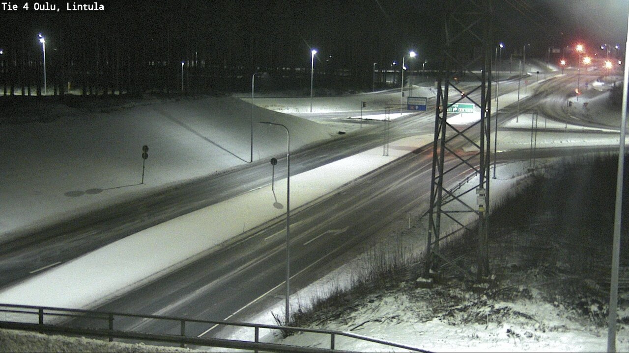 Kelikamerat Kuva Tie 4 Oulu, Lintula, Oulu, Pohjois-Pohjanmaa