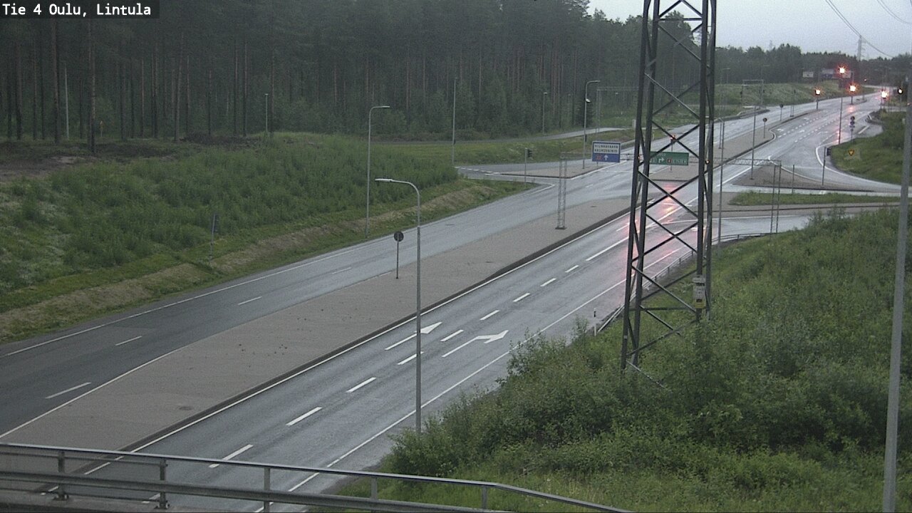 Kelikamerat Kuva Tie 4 Oulu, Lintula, Oulu, Pohjois-Pohjanmaa