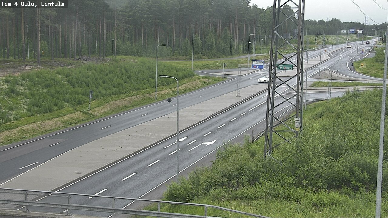 Kelikamerat Kuva Tie 4 Oulu, Lintula, Oulu, Pohjois-Pohjanmaa