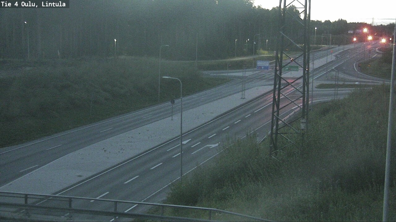 Kelikamerat Kuva Tie 4 Oulu, Lintula, Oulu, Pohjois-Pohjanmaa