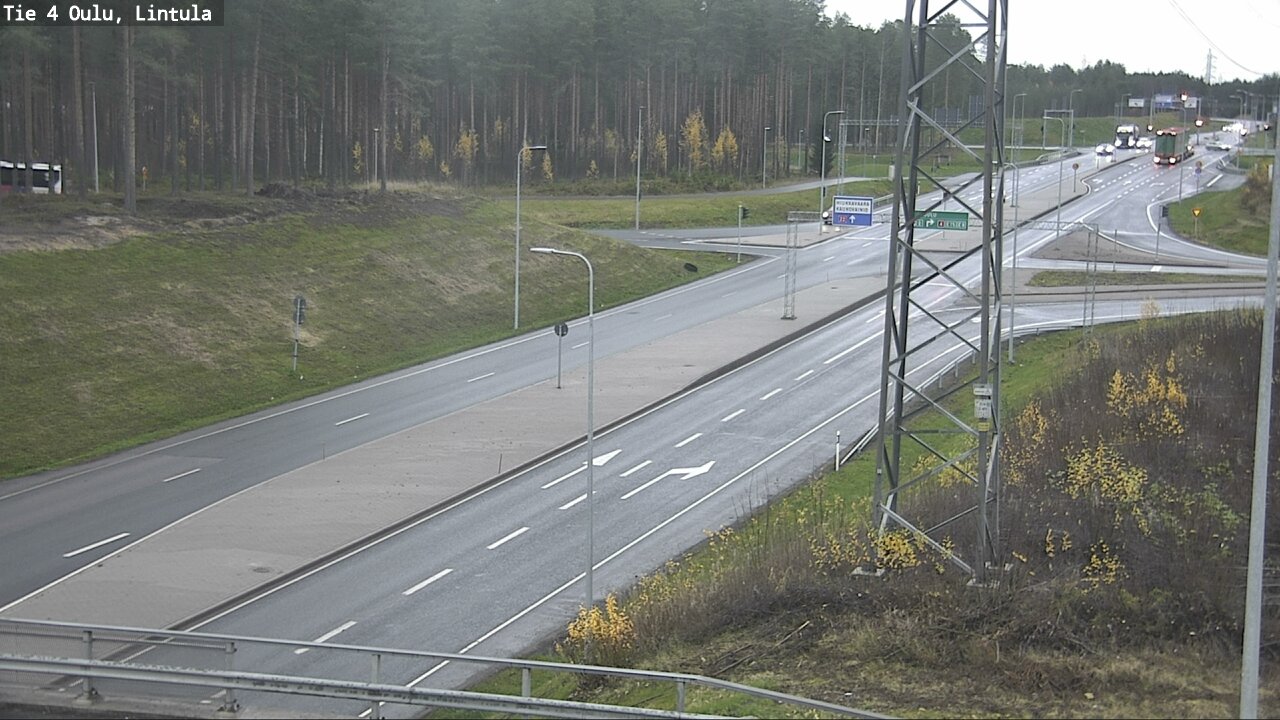 Kelikamerat Kuva Tie 4 Oulu, Lintula, Oulu, Pohjois-Pohjanmaa