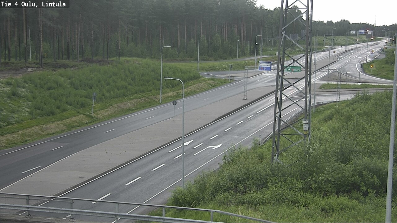 Kelikamerat Kuva Tie 4 Oulu, Lintula, Oulu, Pohjois-Pohjanmaa