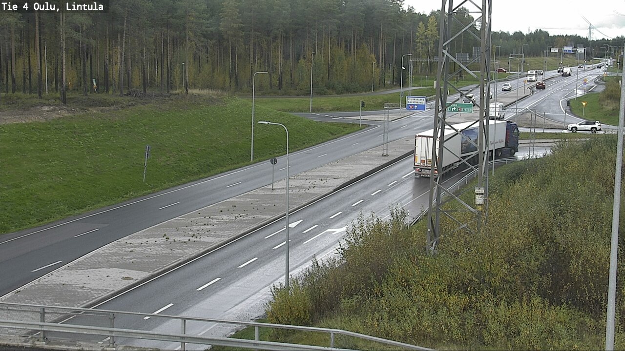 Kelikamerat Kuva Tie 4 Oulu, Lintula, Oulu, Pohjois-Pohjanmaa
